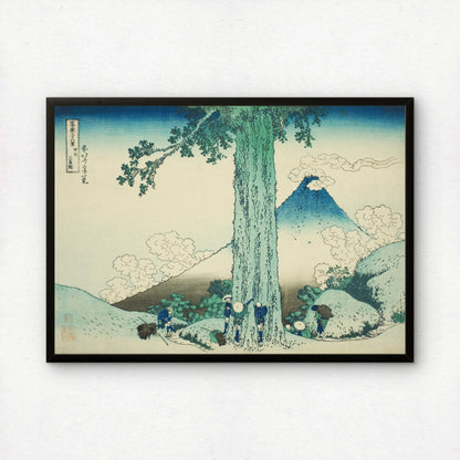 Mishima Pass in Kai Province by Katsushika Hokusai | Premium Art Print
