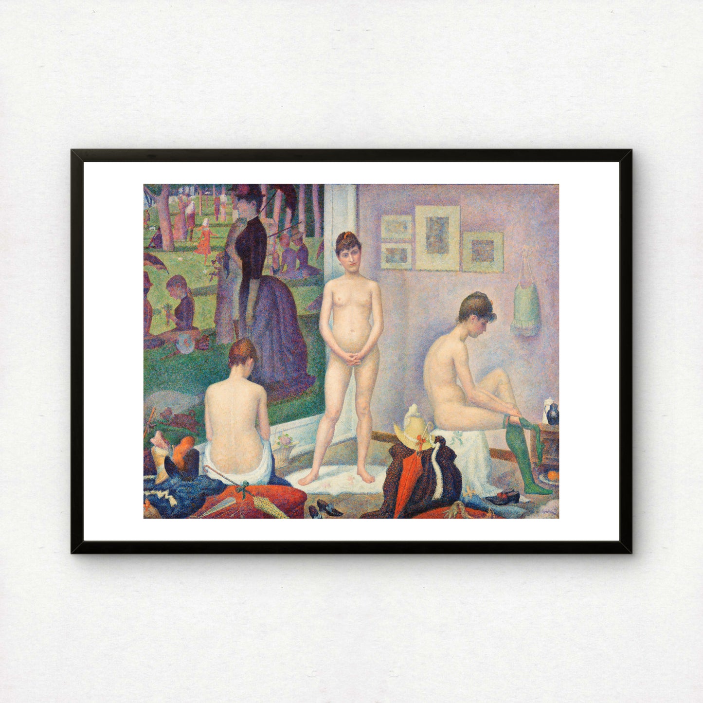Models by Georges Seurat | Fine Art Print
