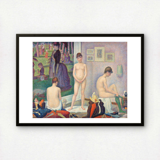 Models by Georges Seurat | Fine Art Print