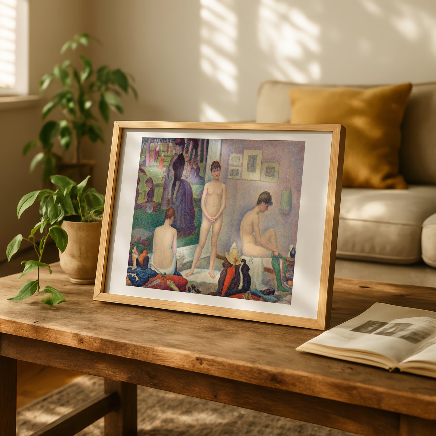 Models by Georges Seurat | Fine Art Print