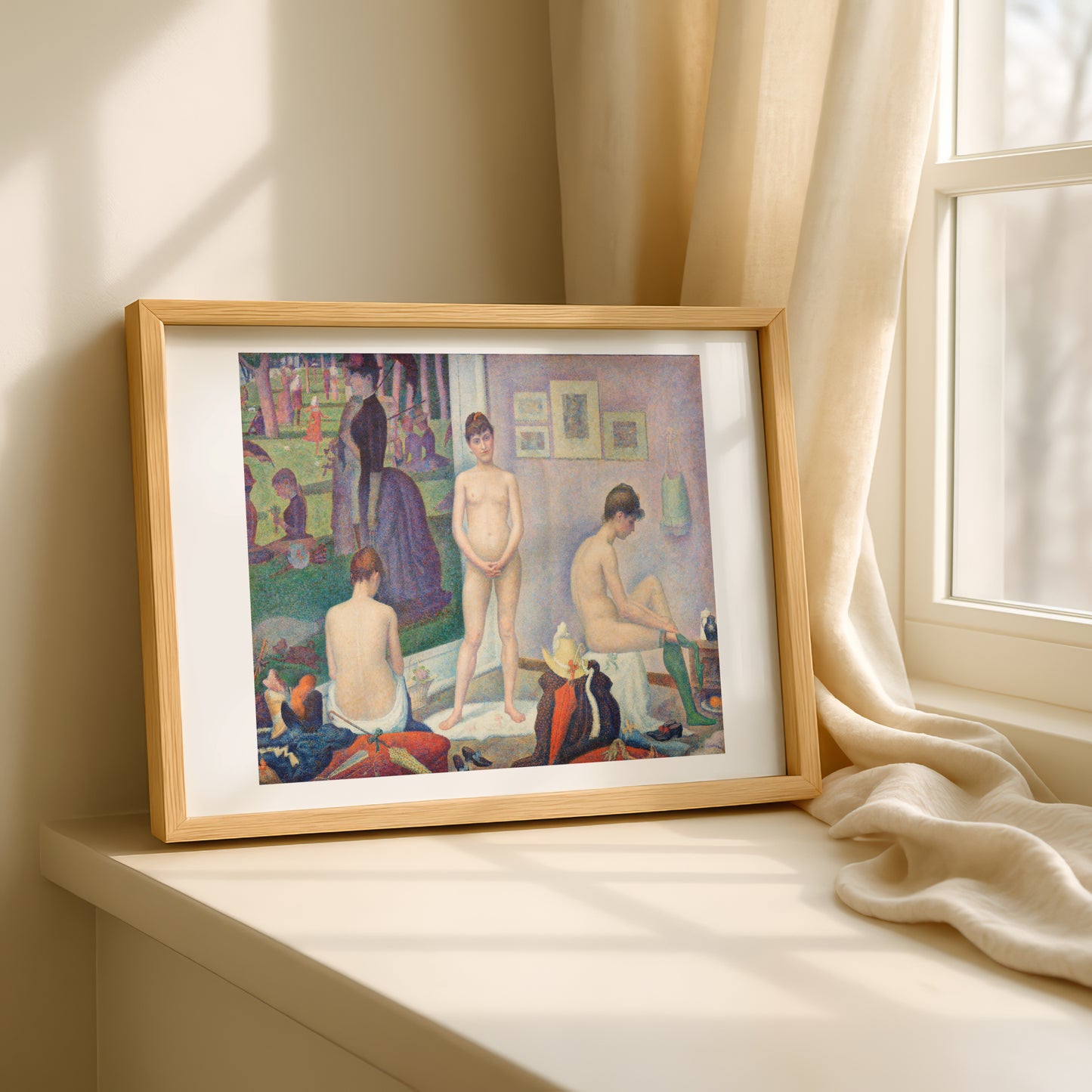 Models by Georges Seurat | Fine Art Print