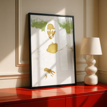 Mona Lisa Variations 009 | "White" Art Print