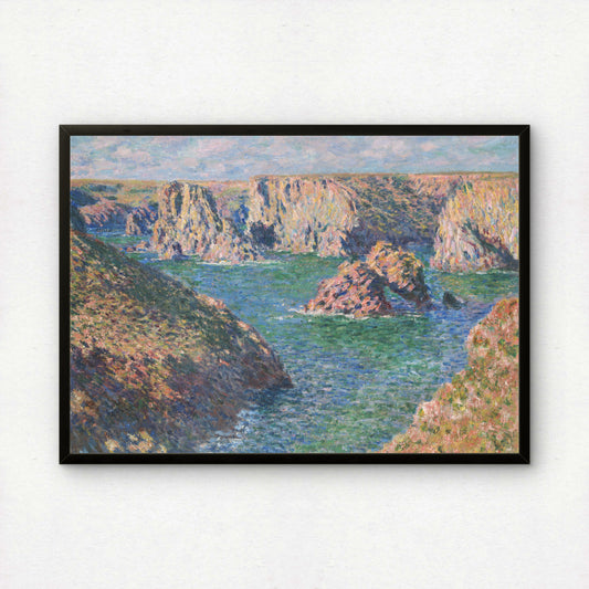 Monet Port-Domois, Belle-Isle Art Print | Giclee Fine Art Reproduction | Impressionist Wall Decor