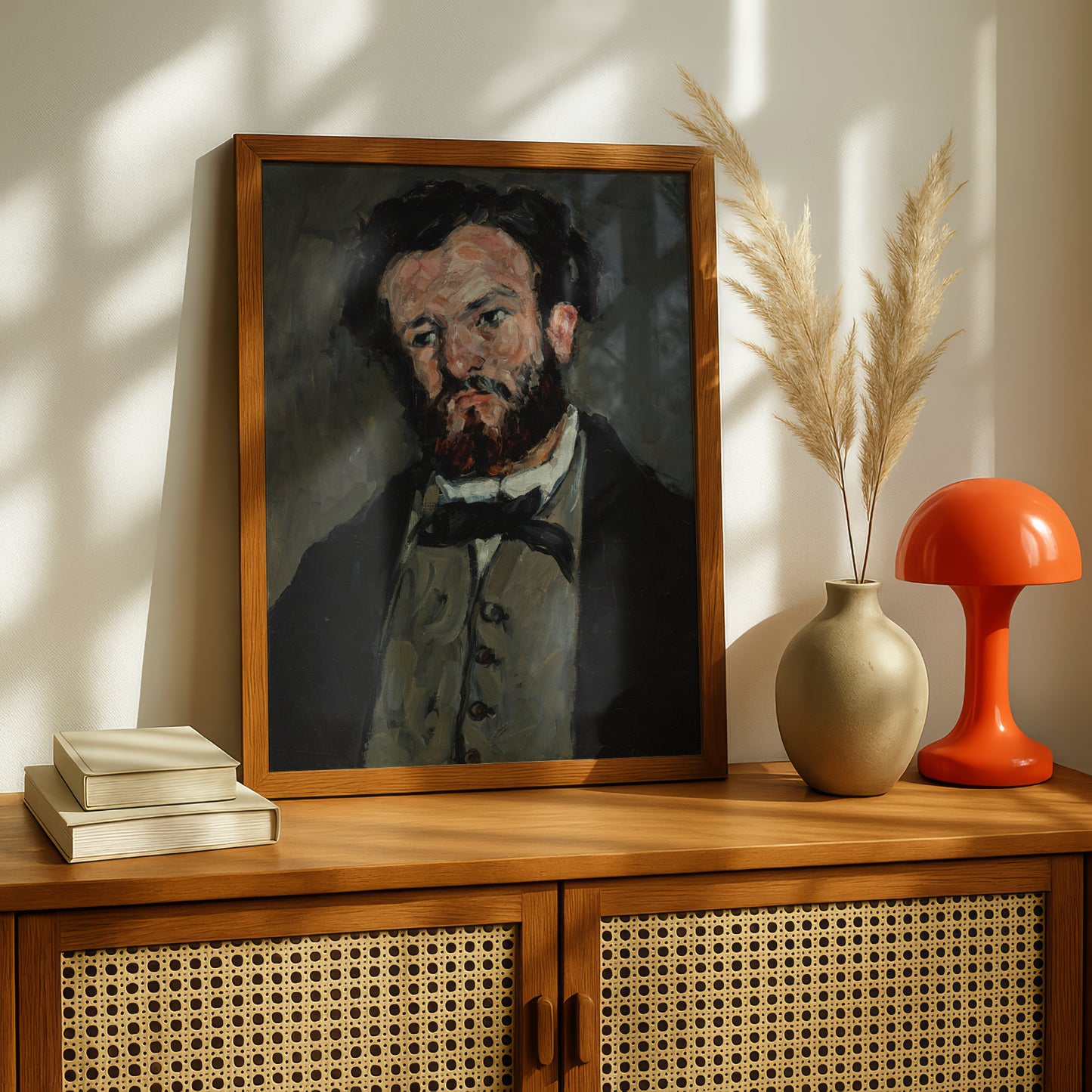 Portrait of Anthony Valabrègue by Paul Cezanne Print | Premium Giclee Art Print | Post-Impressionist Wall Art | Museum Quality Reproduction