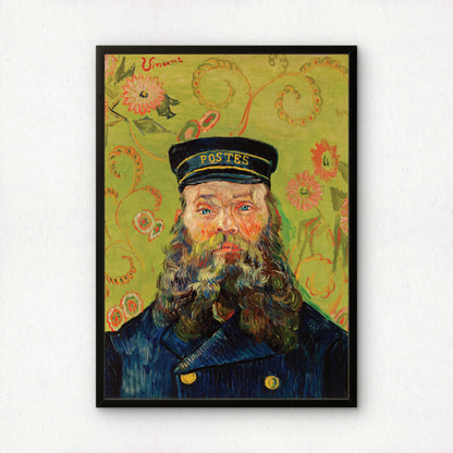 Portrait of the Postman Joseph Roulin by Vincent Van Gogh | Premium Giclée Art Print | Museum Quality Wall Art