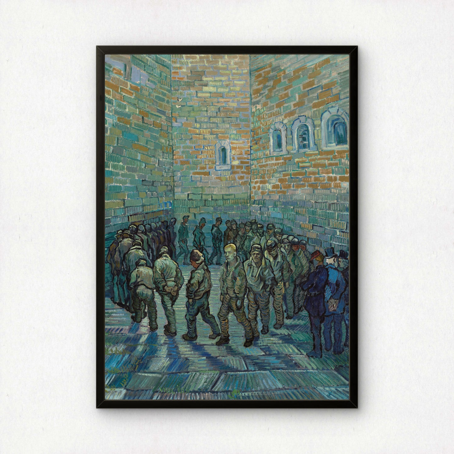 Prisoners Exercising by Vincent Van Gogh | Premium Giclée Art Print | Museum Quality Wall Art