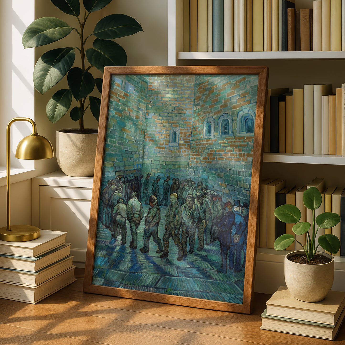 Prisoners Exercising by Vincent Van Gogh | Premium Giclée Art Print | Museum Quality Wall Art