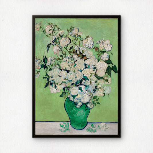 Roses by Vincent Van Gogh | Premium Giclée Art Print | Museum Quality Wall Art
