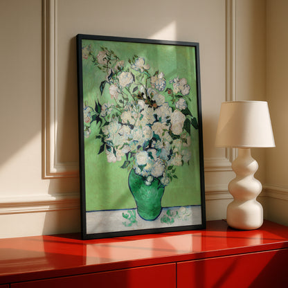 Roses by Vincent Van Gogh | Premium Giclée Art Print | Museum Quality Wall Art