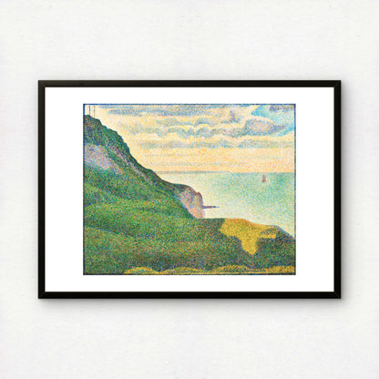 Seascape at Port-en-Bessin, Normandy by Georges Seurat | Fine Art Print
