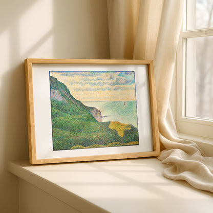 Seascape at Port-en-Bessin, Normandy by Georges Seurat | Fine Art Print