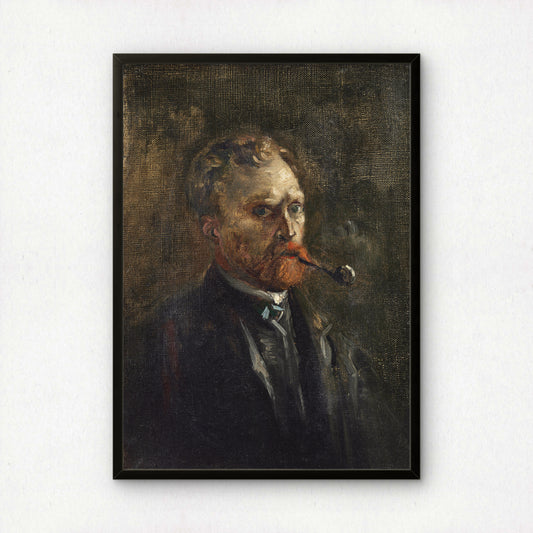 Self-Portrait (1886) Dark by Vincent Van Gogh | Premium Giclée Art Print | Museum Quality Wall Art