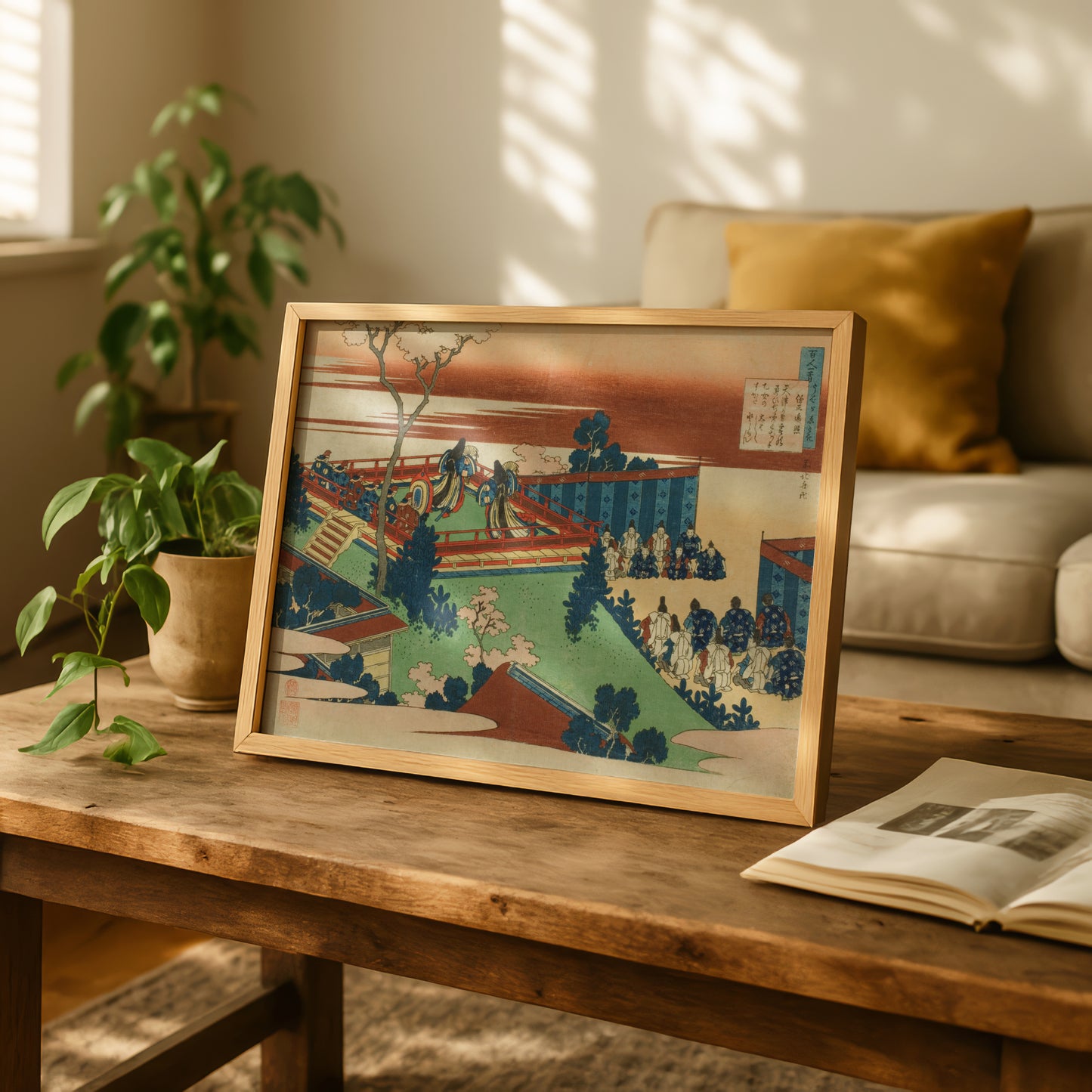 Sojo Henjo, Twelfth Poet by Katsushika Hokusai | Premium Art Print