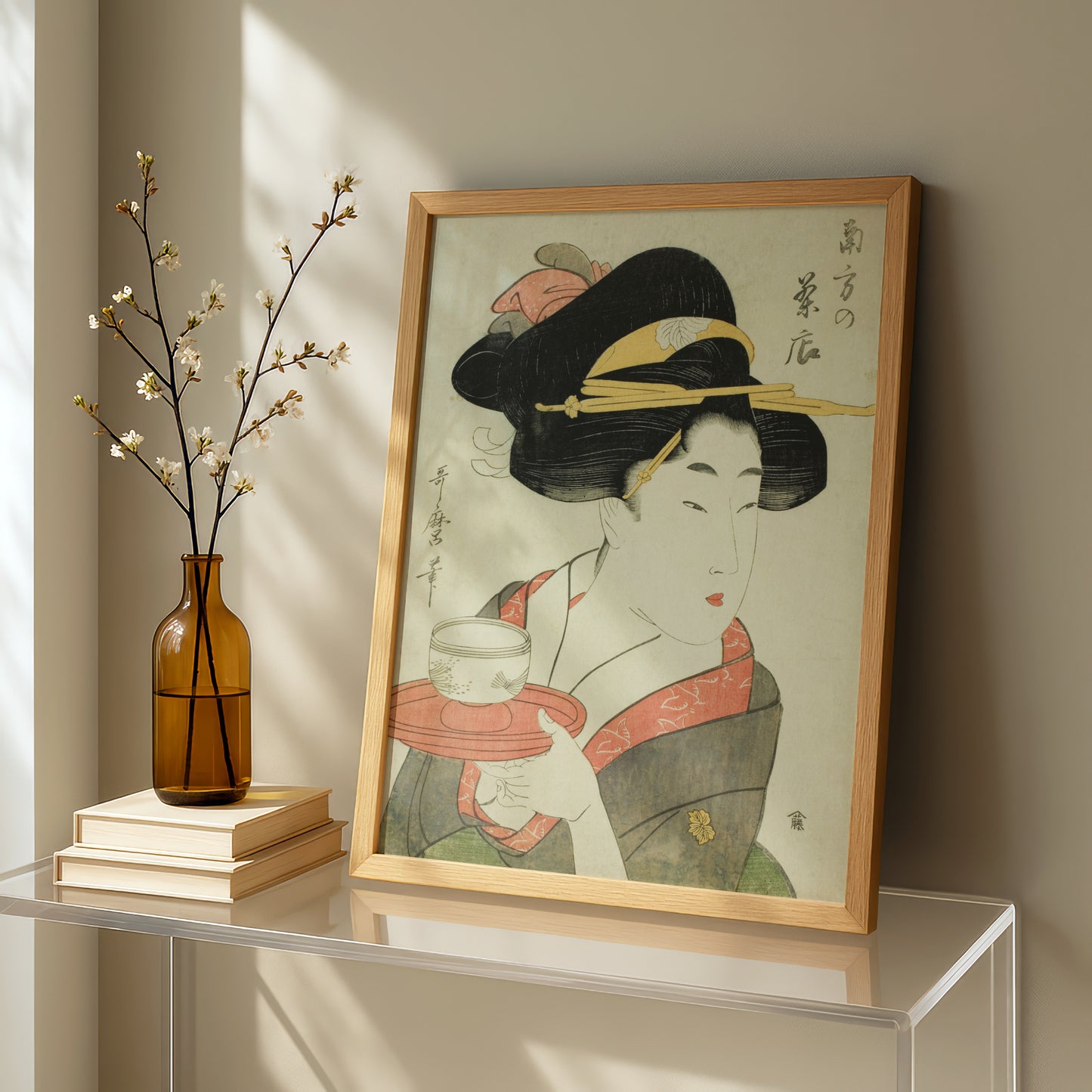 Southern Teahouse by Kitagawa Utamaro | Premium Art Print