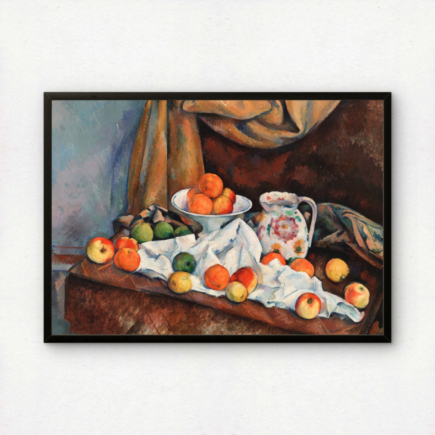 Still Life by Paul Cezanne Print | Premium Giclee Art Print | Post-Impressionist Wall Art | Museum Quality Reproduction | Fine Art Print
