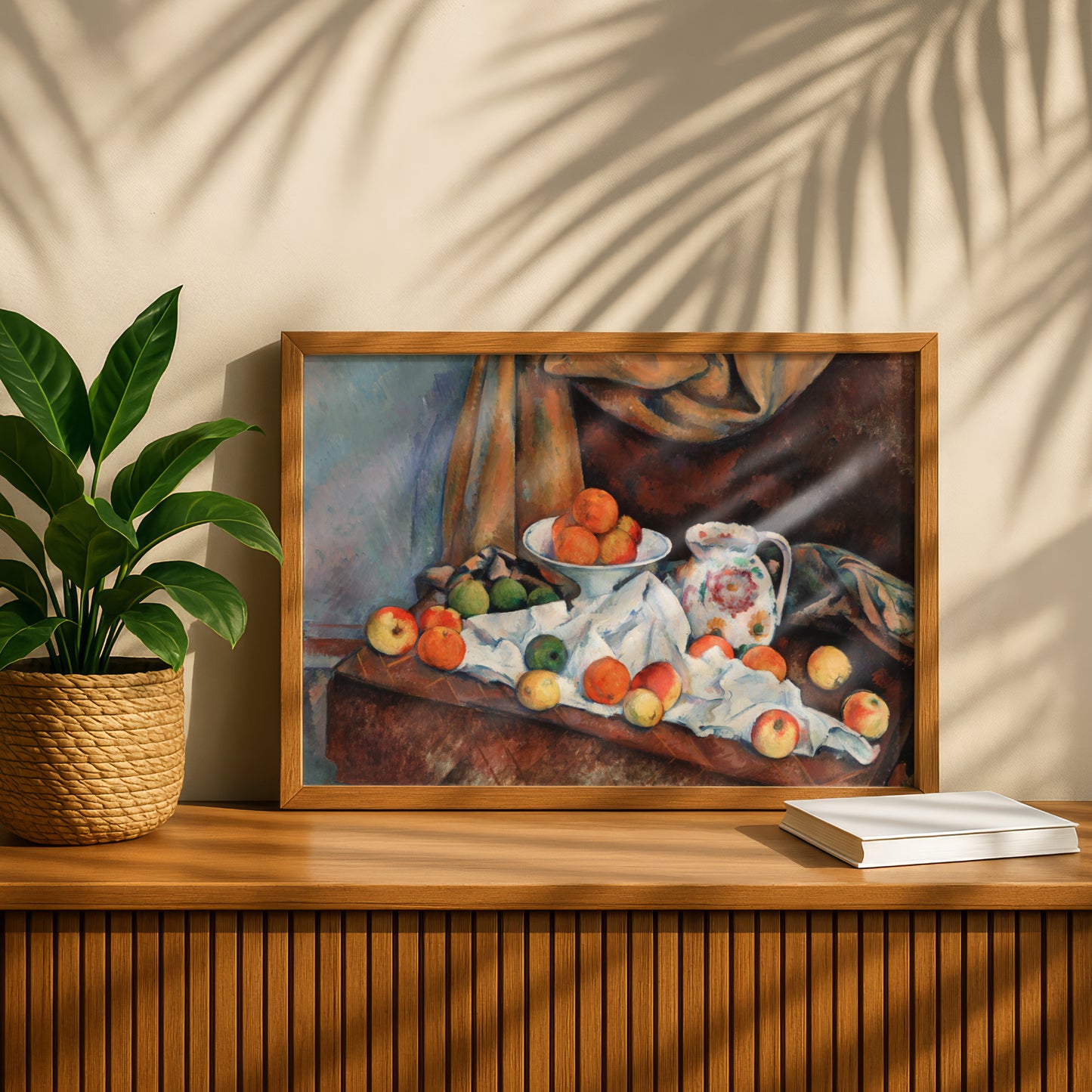 Still Life by Paul Cezanne Print | Premium Giclee Art Print | Post-Impressionist Wall Art | Museum Quality Reproduction | Fine Art Print
