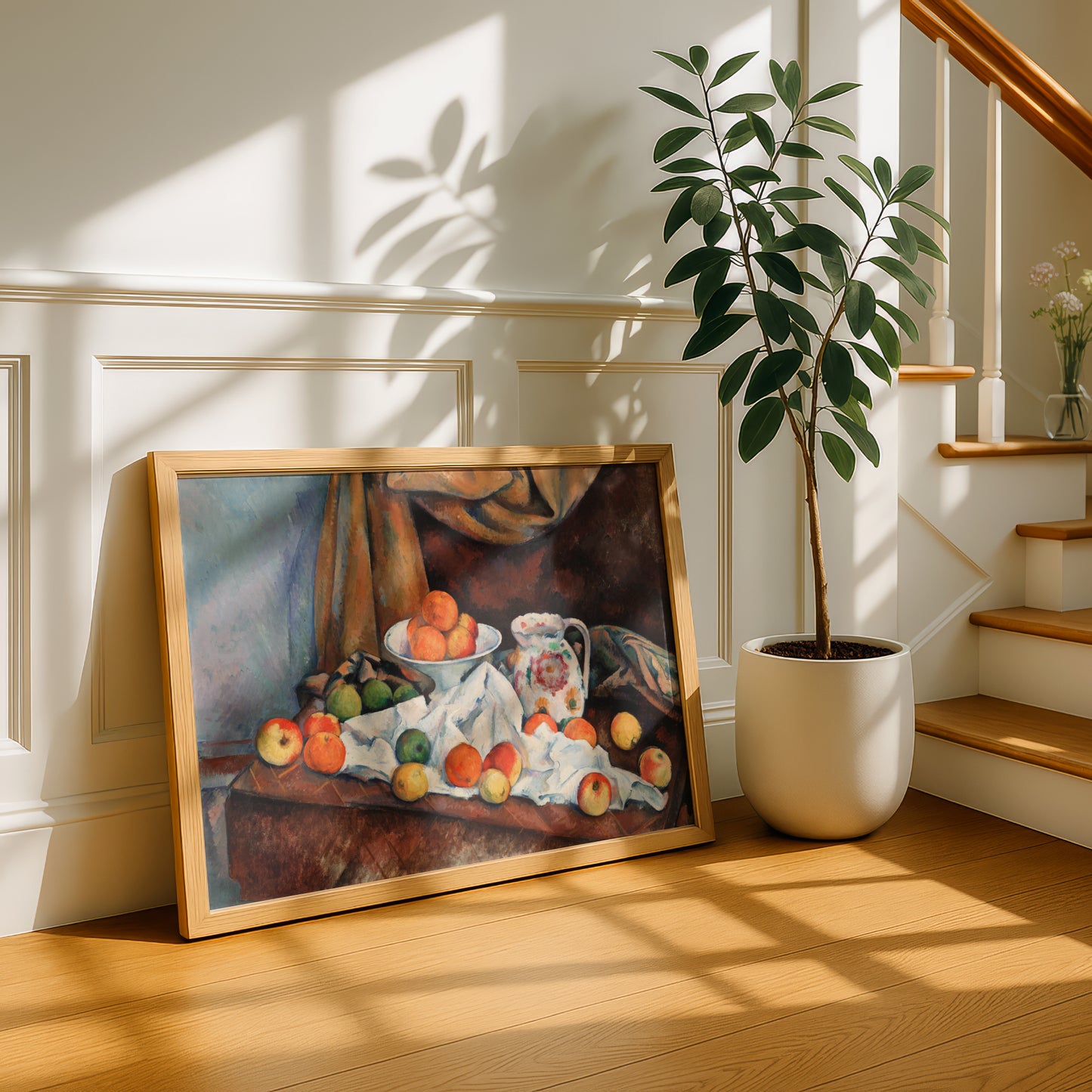 Still Life by Paul Cezanne Print | Premium Giclee Art Print | Post-Impressionist Wall Art | Museum Quality Reproduction | Fine Art Print