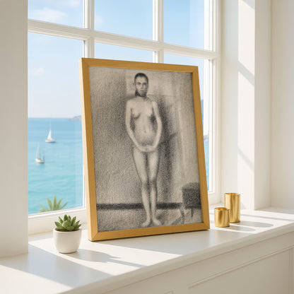 Study for Poseuses by Georges Seurat | Fine Art Print
