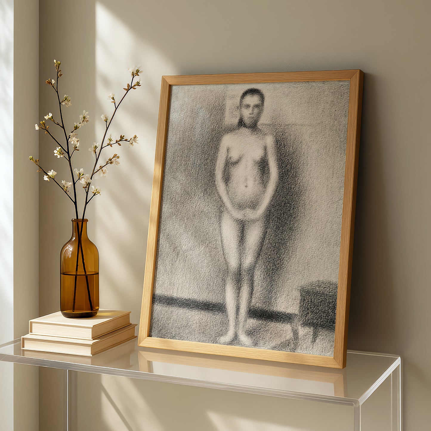 Study for Poseuses by Georges Seurat | Fine Art Print