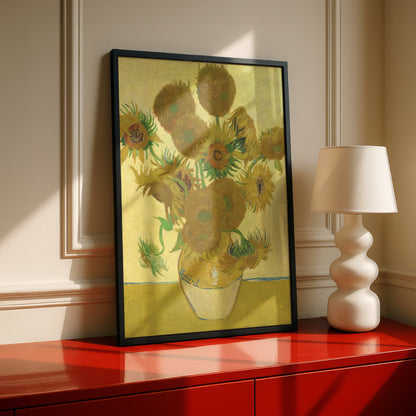 Sunflowers (Fourth Version) 1888 by Vincent Van Gogh | Premium Giclée Art Print | Museum Quality Wall Art