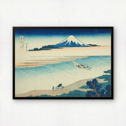Tama River in Musashi Province by Katsushika Hokusai | Premium Art Print