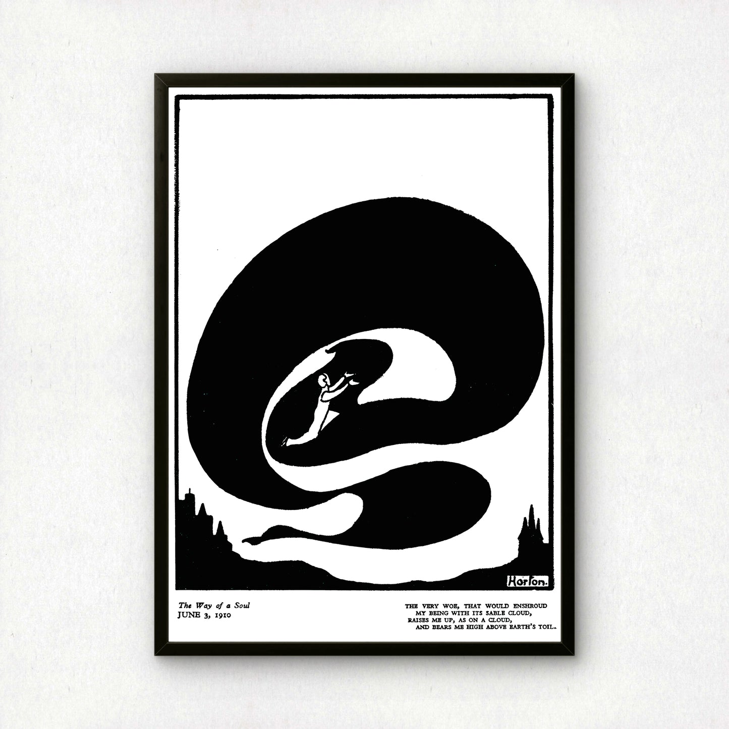 Woe by William T Horton | Premium B&W Art Print