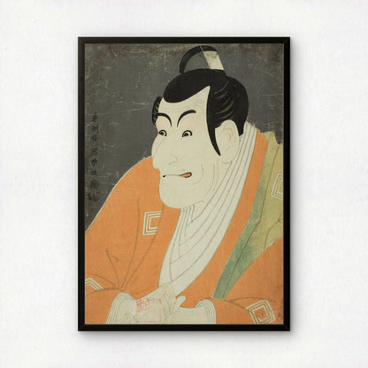 The Actor Ichikawa Ebizo IV as Takemura Sadanoshin by Toshusai Sharaku | Premium Art Print