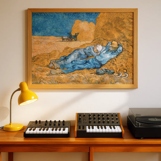 The Siesta by Vincent Van Gogh | Premium Giclée Art Print | Museum Quality Wall Art
