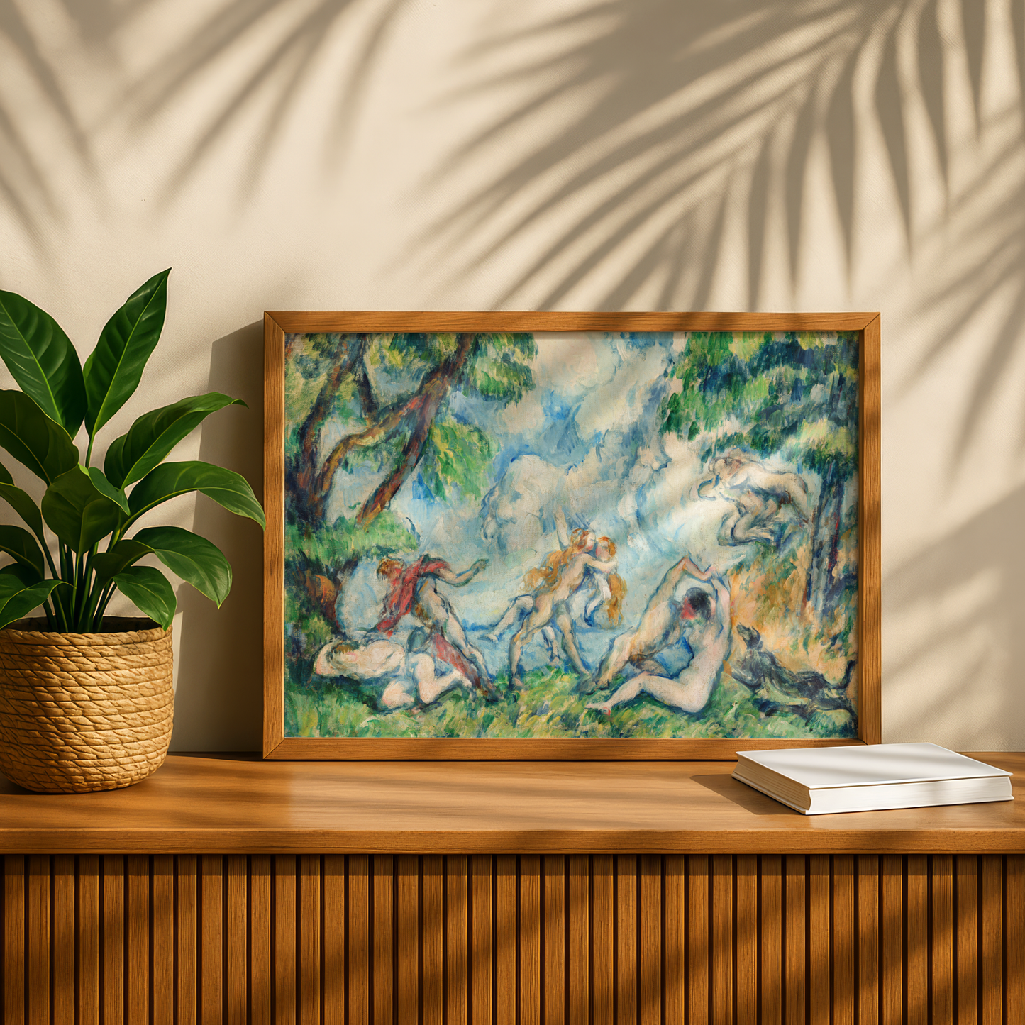 The Battle of Love by Paul Cezanne Print | Premium Giclee Art Print | Post-Impressionist Wall Art | Museum Quality Reproduction | Fine Art Print