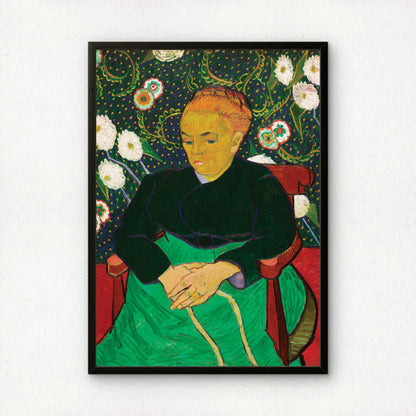The Berceuse, Woman Rocking a Cradle by Vincent Van Gogh | Premium Giclée Art Print | Museum Quality Wall Art