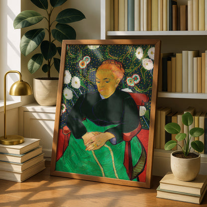 The Berceuse, Woman Rocking a Cradle by Vincent Van Gogh | Premium Giclée Art Print | Museum Quality Wall Art
