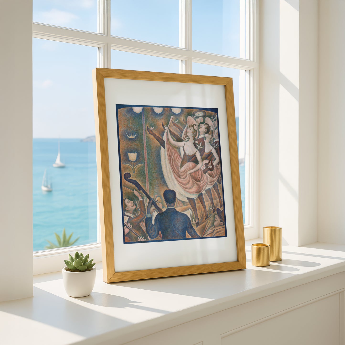 The Can-Can (Le Chahut) by Georges Seurat | Fine Art Print