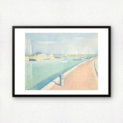 The Channel of Gravelines, Petit Fort Philippe by Georges Seurat | Fine Art Print
