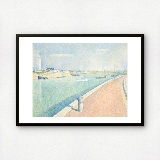 The Channel of Gravelines, Petit Fort Philippe by Georges Seurat | Fine Art Print