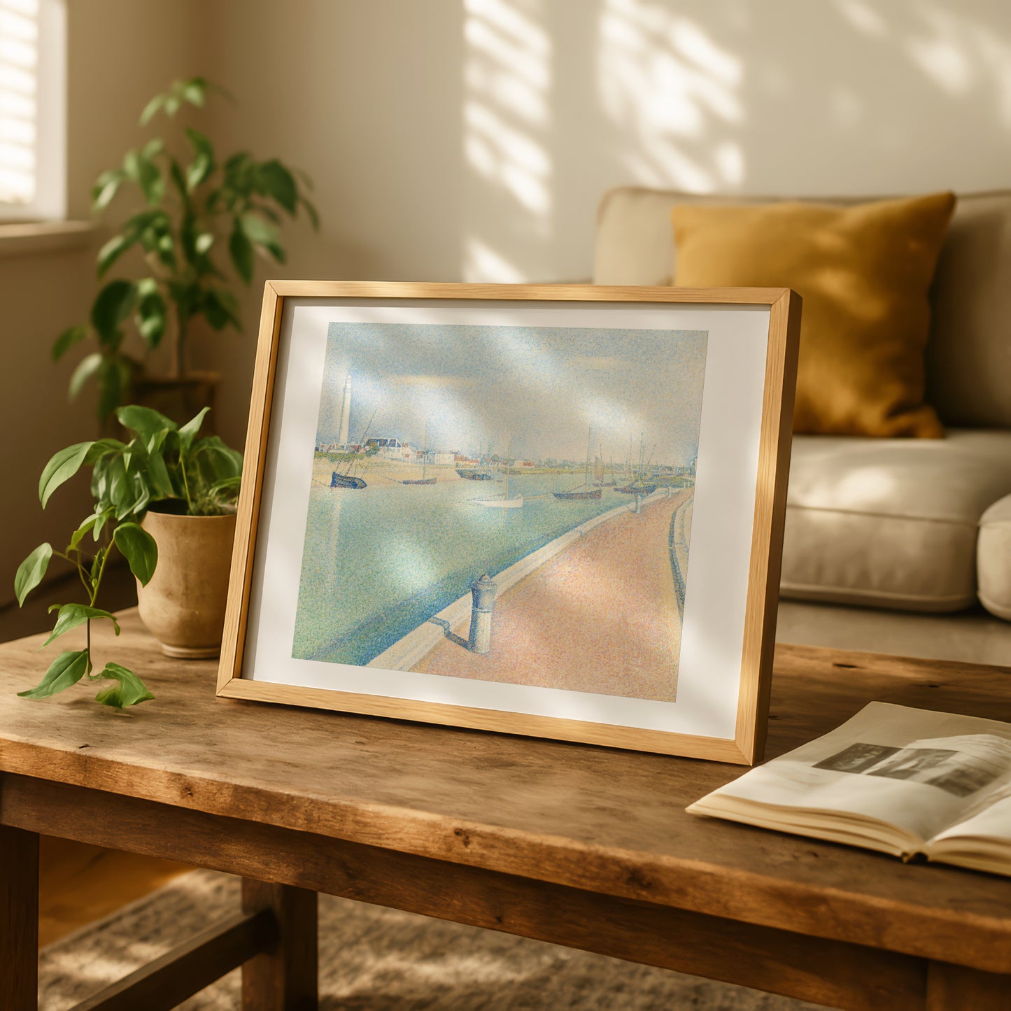 The Channel of Gravelines, Petit Fort Philippe by Georges Seurat | Fine Art Print