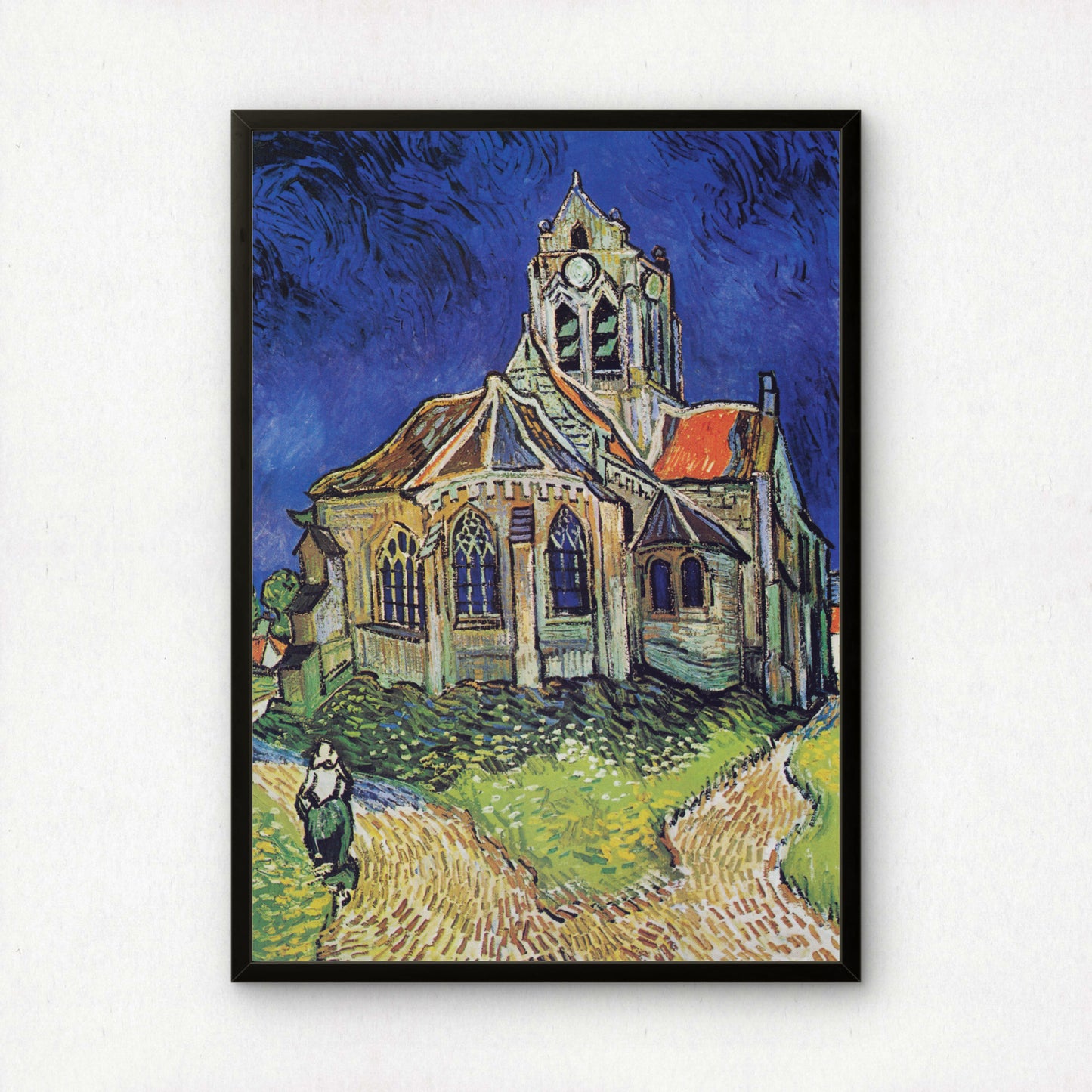 The Church at Auvers by Vincent Van Gogh | Premium Giclée Art Print | Museum Quality Wall Art