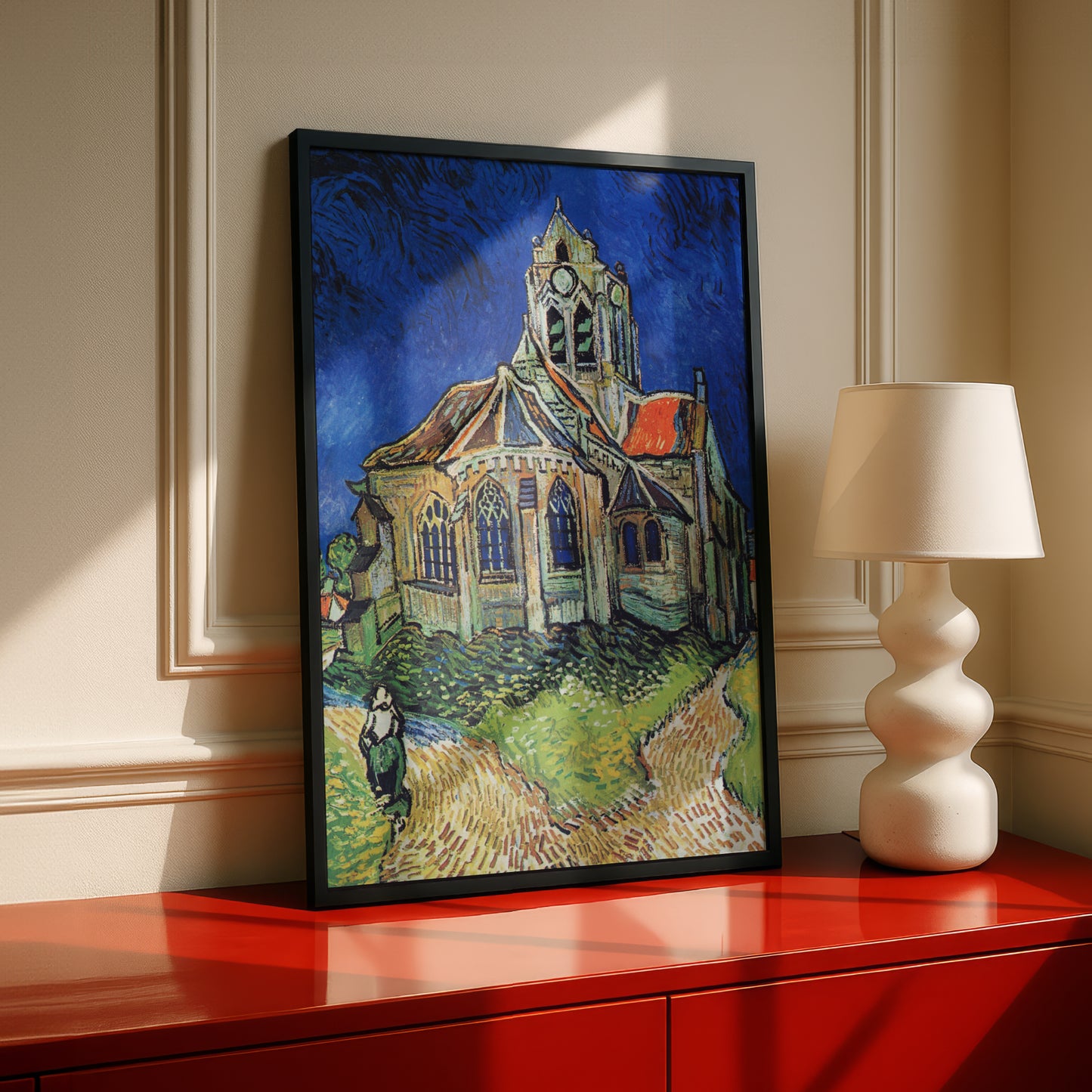 The Church at Auvers by Vincent Van Gogh | Premium Giclée Art Print | Museum Quality Wall Art