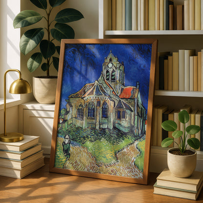 The Church at Auvers by Vincent Van Gogh | Premium Giclée Art Print | Museum Quality Wall Art