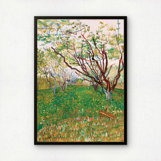 The Flowering Orchard by Vincent Van Gogh | Premium Giclée Art Print | Museum Quality Wall Art