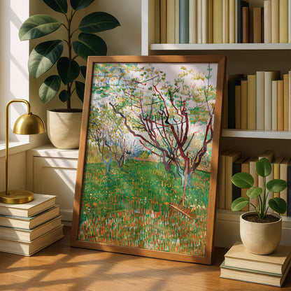 The Flowering Orchard by Vincent Van Gogh | Premium Giclée Art Print | Museum Quality Wall Art