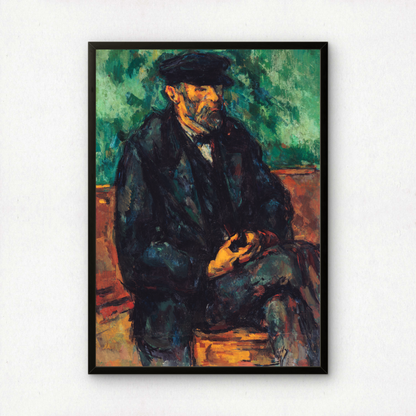 The Gardener Vallier by Paul Cezanne Print | Premium Giclee Art Print | Post-Impressionist Wall Art | Museum Quality Reproduction | Fine Art Print