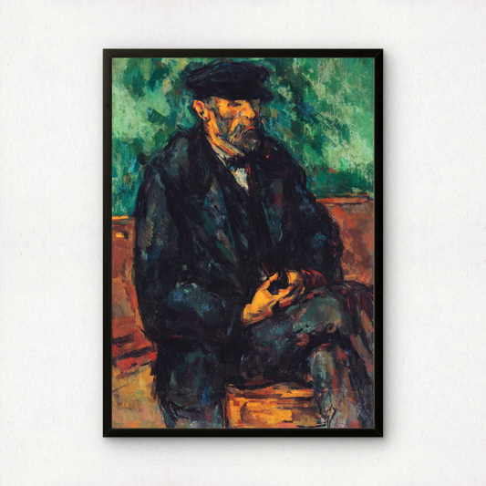 The Gardener Vallier by Paul Cezanne Print | Premium Giclee Art Print | Post-Impressionist Wall Art | Museum Quality Reproduction | Fine Art Print