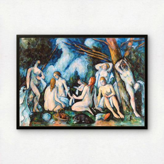 The Large Bathers by Paul Cezanne Print | Premium Giclee Art Print | Post-Impressionist Wall Art | Museum Quality Reproduction | Fine Art Print