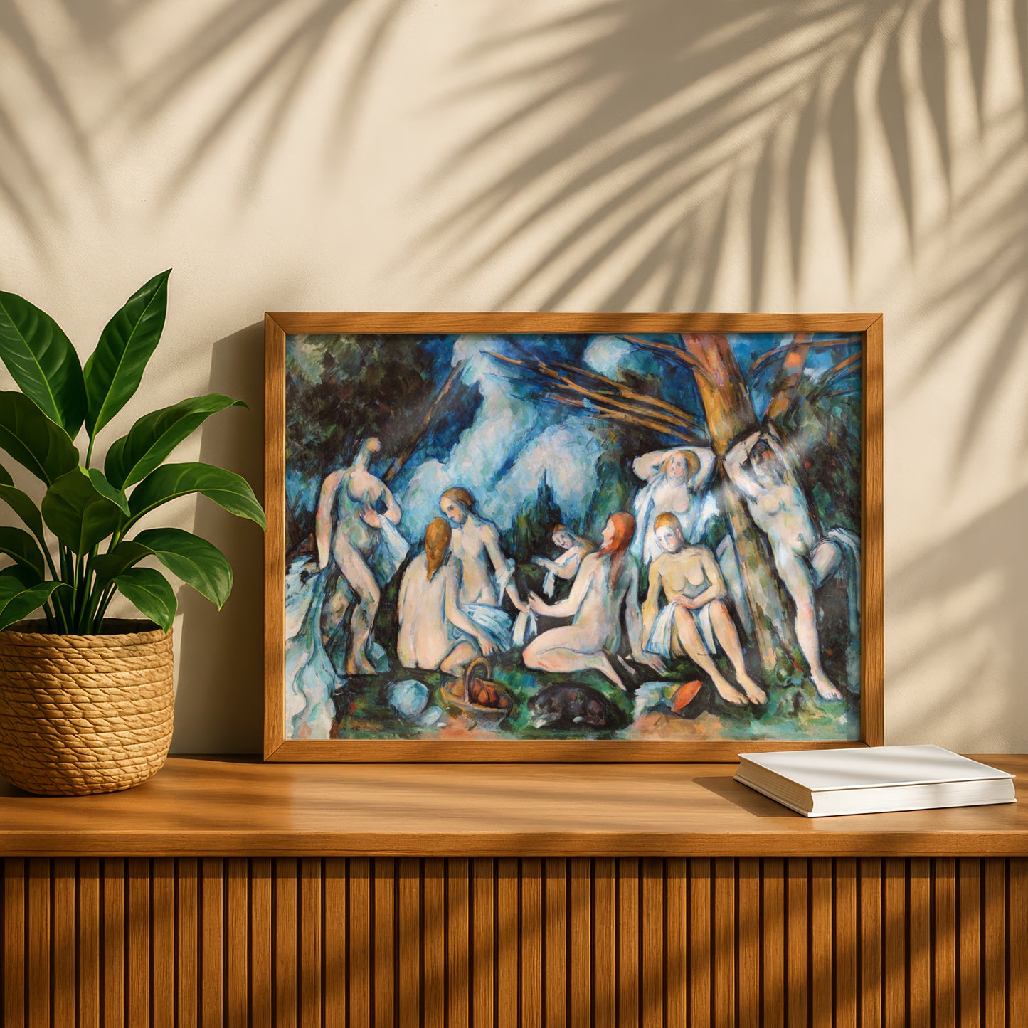 The Large Bathers by Paul Cezanne Print | Premium Giclee Art Print | Post-Impressionist Wall Art | Museum Quality Reproduction | Fine Art Print