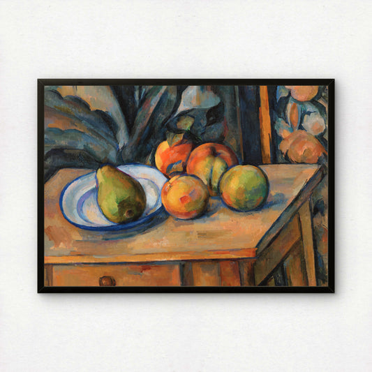 The Large Pear by Paul Cezanne Print | Premium Giclee Art Print | Post-Impressionist Wall Art | Museum Quality Reproduction | Fine Art Print
