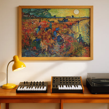 The Red Vineyard by Vincent Van Gogh | Premium Giclée Art Print | Museum Quality Wall Art