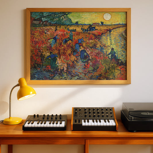 The Red Vineyard by Vincent Van Gogh | Premium Giclée Art Print | Museum Quality Wall Art