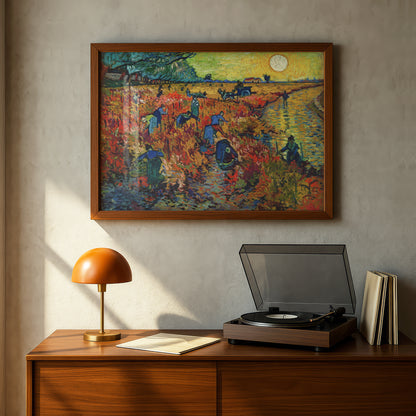 The Red Vineyard by Vincent Van Gogh | Premium Giclée Art Print | Museum Quality Wall Art