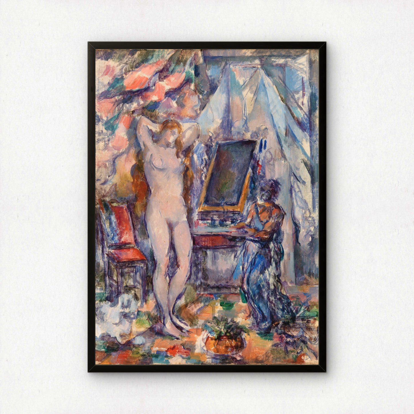 The Toilette by Paul Cezanne Print | Premium Giclee Art Print | Post-Impressionist Wall Art | Museum Quality Reproduction | Fine Art Print