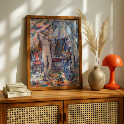 The Toilette by Paul Cezanne Print | Premium Giclee Art Print | Post-Impressionist Wall Art | Museum Quality Reproduction | Fine Art Print